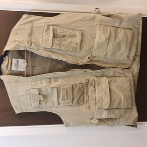 Green L Rothco Outback cotton vest